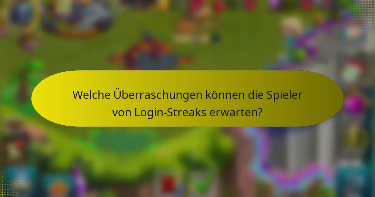 Welche Überraschungen können die Spieler von Login-Streaks erwarten?