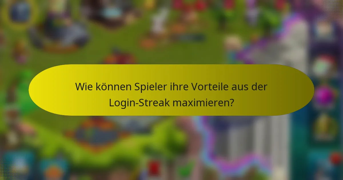 Wie können Spieler ihre Vorteile aus der Login-Streak maximieren?